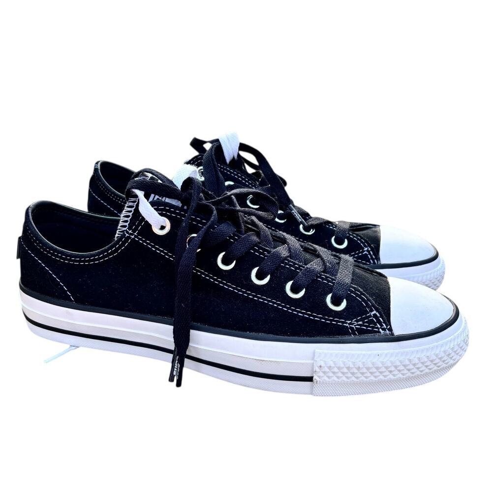 Converse CONS Chuck Taylor All Star Pro Suede Low Top Men Size 7 Black